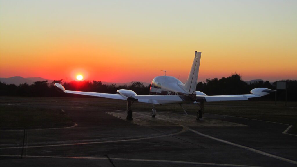 The Beginning of pilot training in South Africa