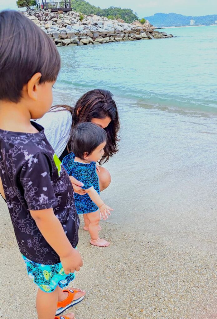 By the beach