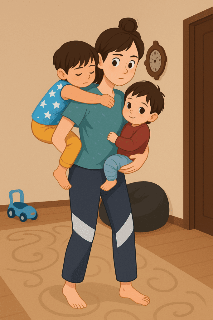 Life with a toddler and a new born